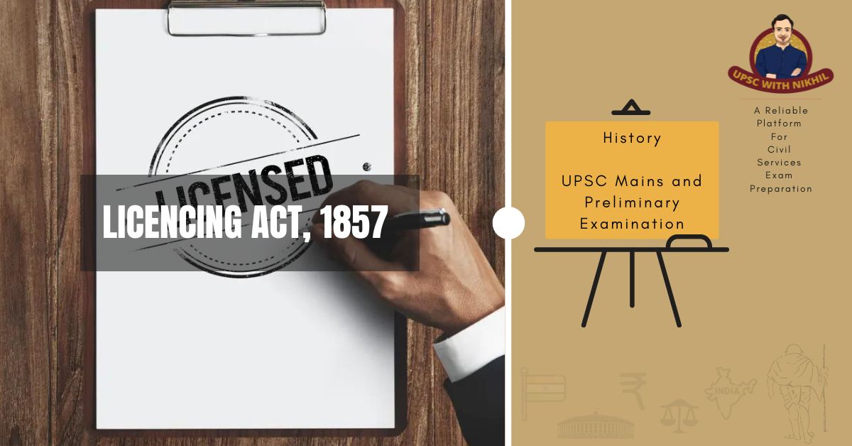 Licencing Act, 1857
