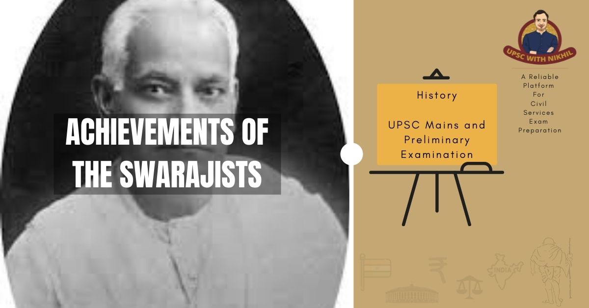 Achievements of The Swarajists