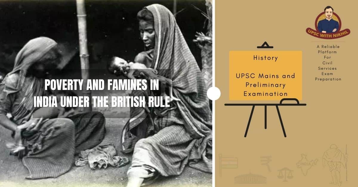 Poverty And Famines In India U