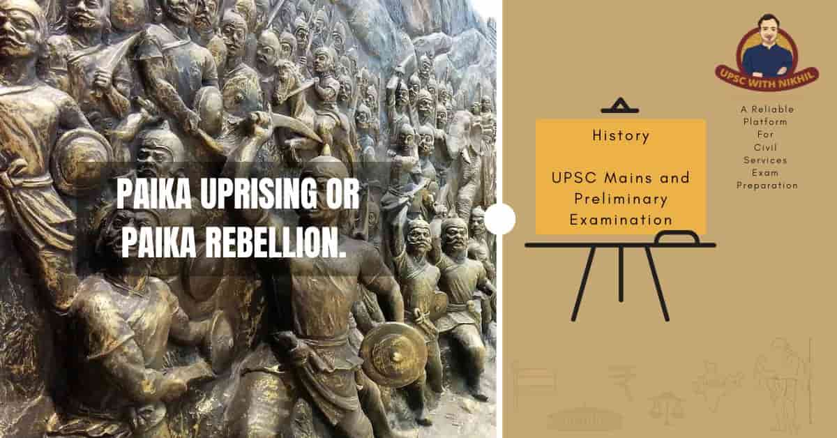 Paika Uprising or Paika Rebell