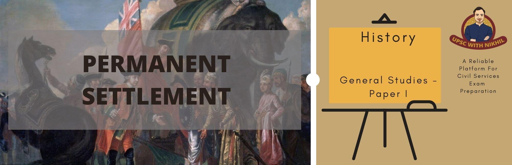 Permanent Settlement