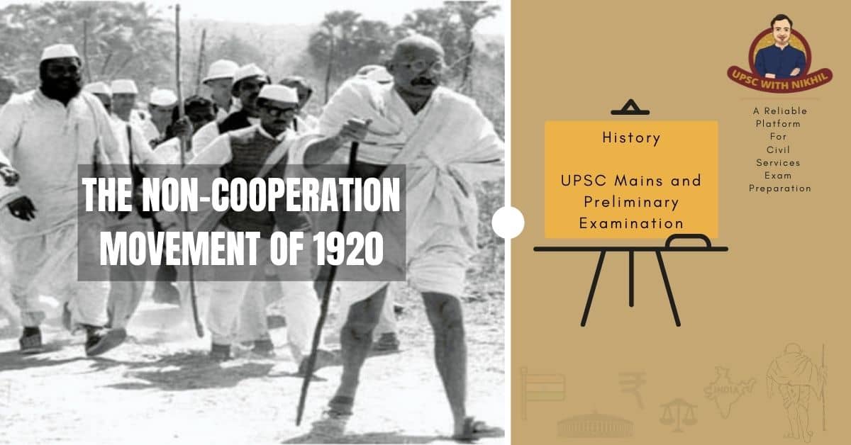 The Non-Cooperation Movement O