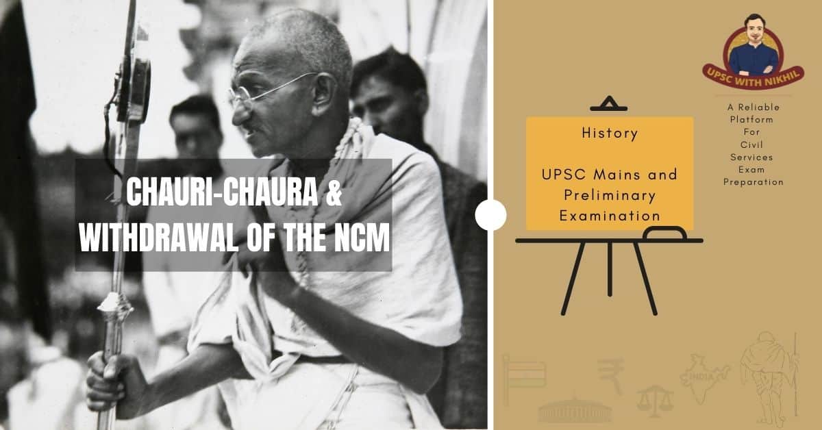 Chauri-Chaura & Withdrawal of 