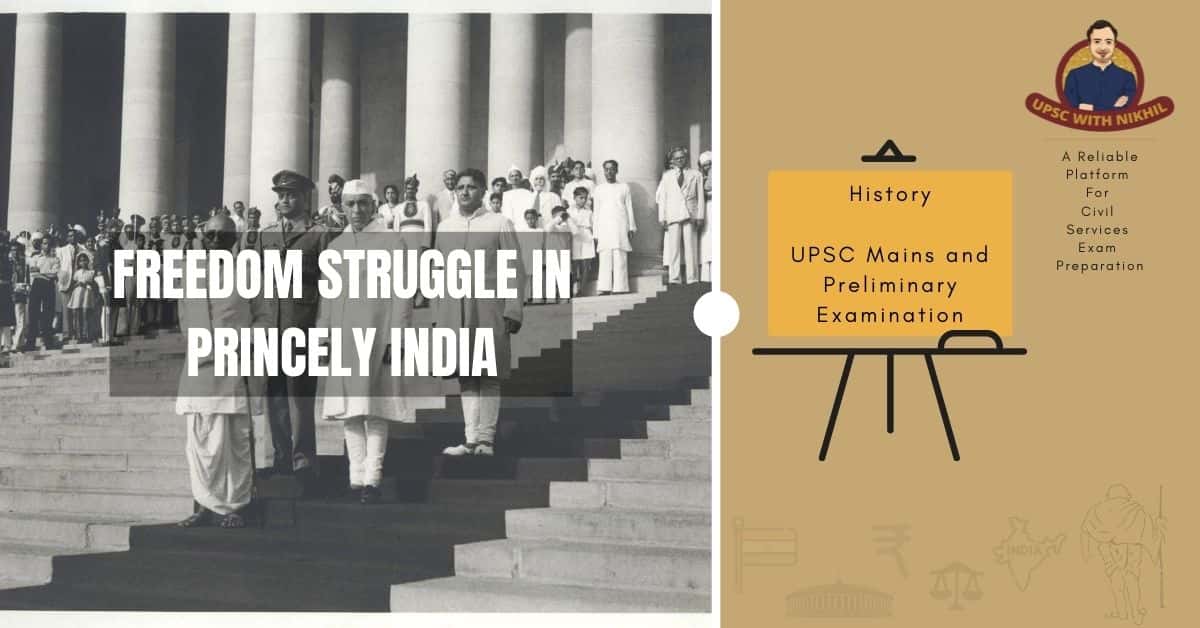 Freedom Struggle In Princely I