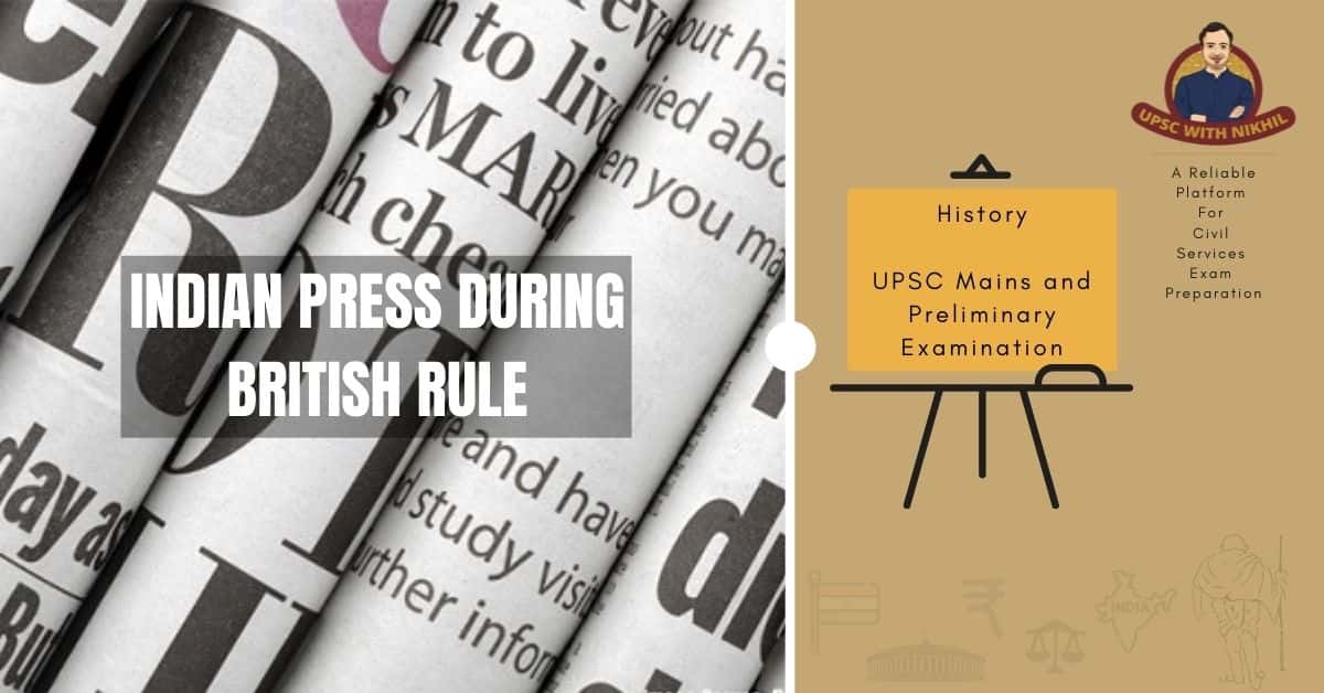 Indian Press During British Ru