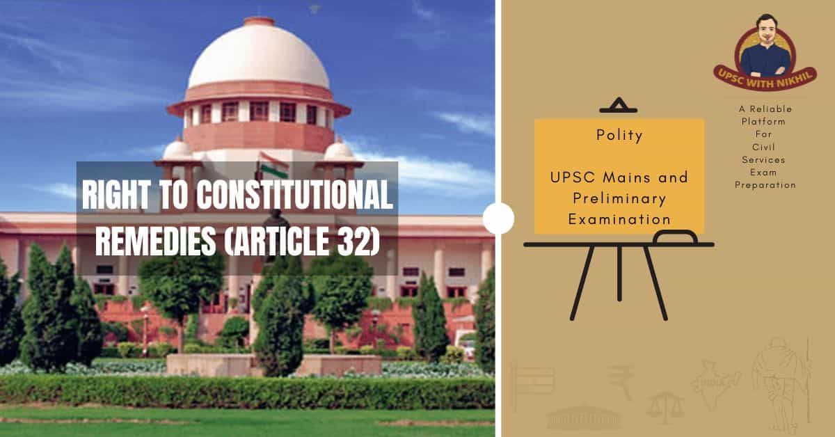 Right To Constitutional Remedi