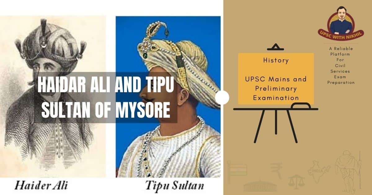 Haidar Ali And Tipu Sultan of 