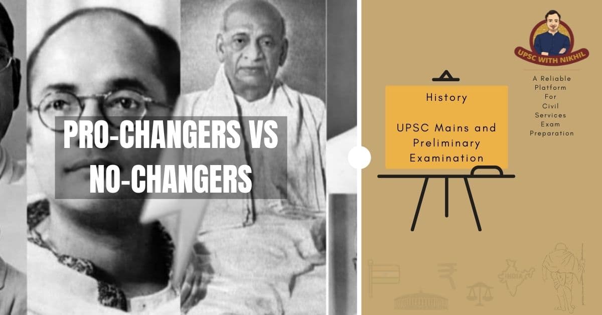 Pro-Changers vs No-Changers