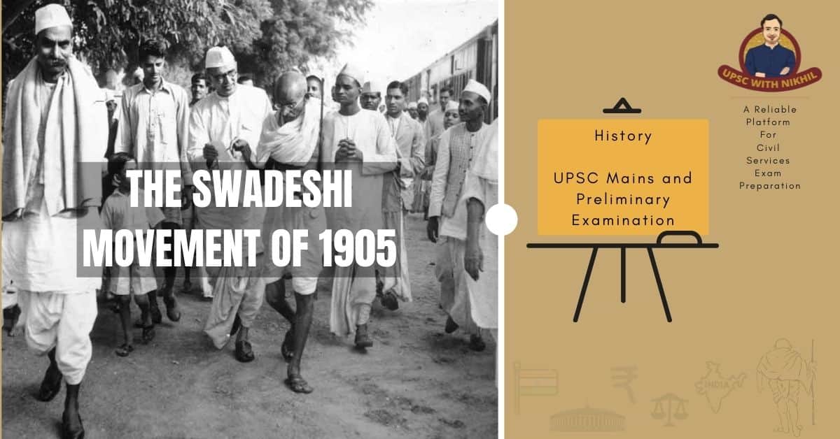 The Swadeshi Movement of 1905