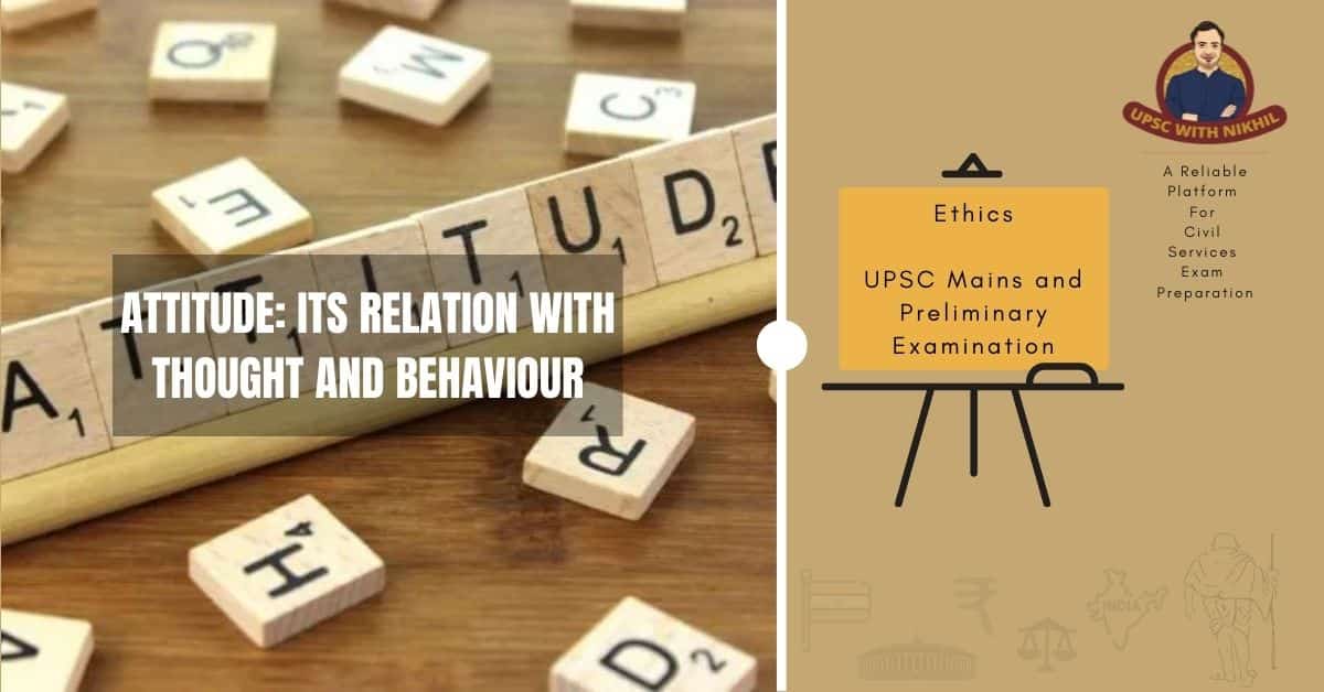 Attitude: Its Relation With Th