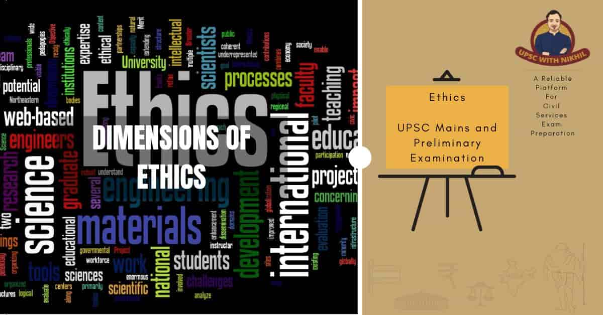 Dimensions of Ethics